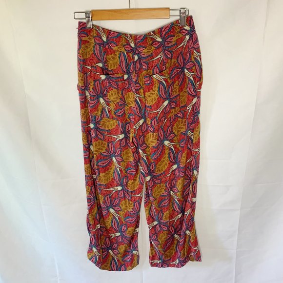 LOFT Ann Taylor Floral Print Pant Size 6 - Picture 4 of 4
